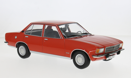 Opel Rekord D 1972 Rood - 1:18